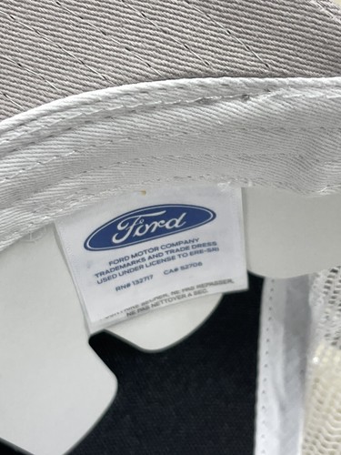 New Ford Men's Cap Hat PATCH Gray Adjustable Logo SNAP BACK TRUCKER Power Stroke