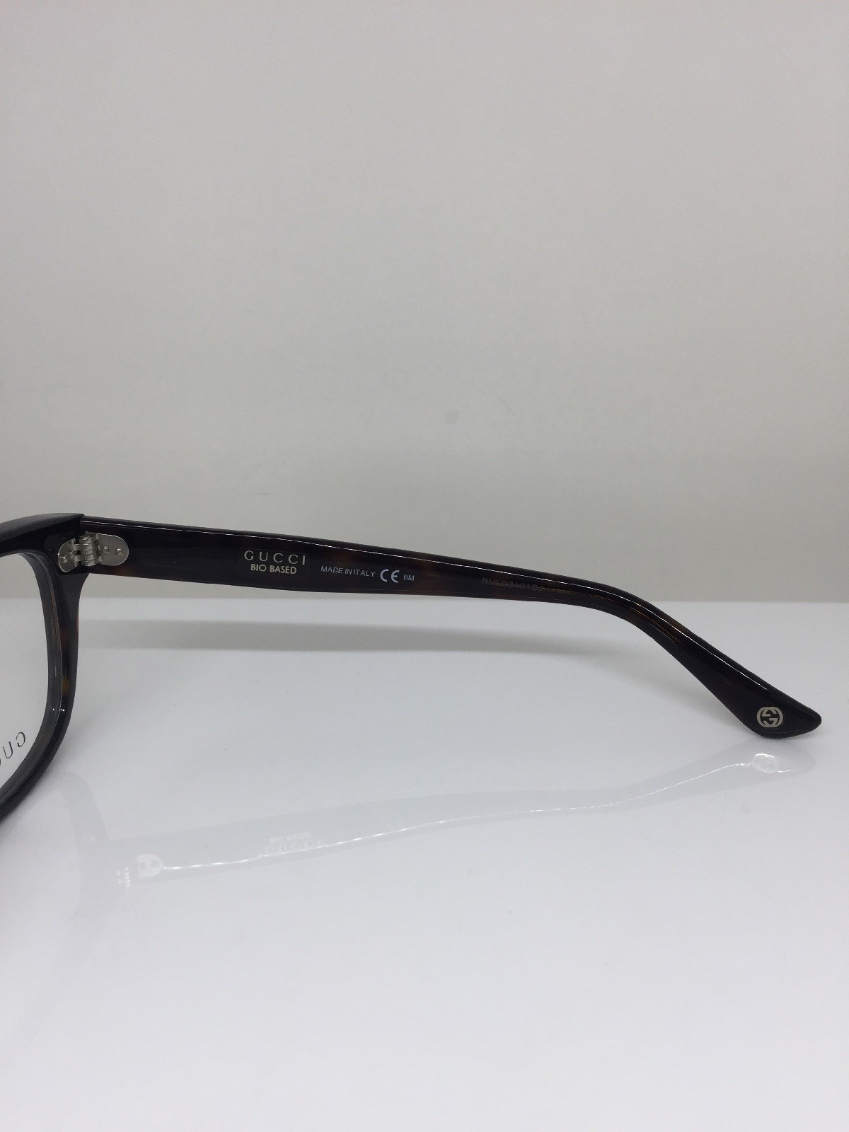 Pre-owned Gucci 3769 Eyeglasses Gg 3769 Optical Eyeglasses C. Wr9 Dark Brown Havana In Clear Demo Lenses