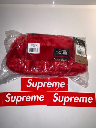 Supreme X The North Face Faux Fur Waist Bag, Ready To Ship | eBay