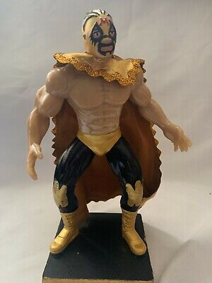 MIL MASCARAS (5)    Wrestler 7 in Action Figure Mexican  HANDMADE PAINTED  