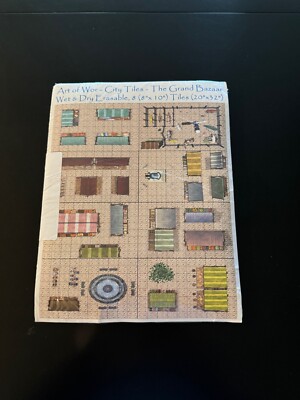 Art of Wor AMBUSH POINTS City Tiles The Grand Bazaar D&D NIS SW BX 938