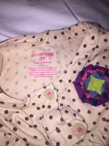 Girls Clothes Lot Of 4 Size 3T Genuine Kids Shirt Dress Cherokee Jeans Pants