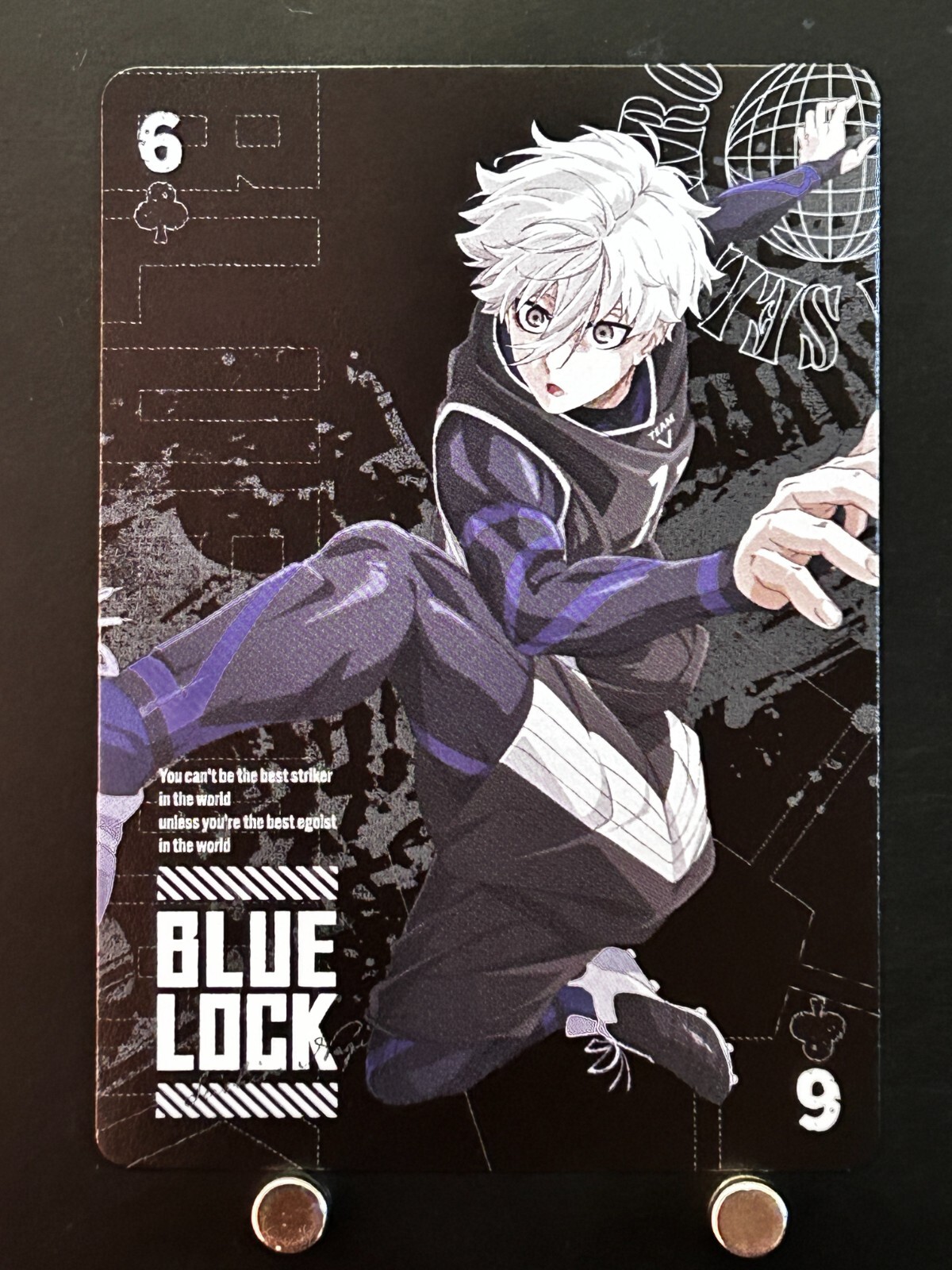 プレーヤー nagi Seishirō Nagi Blue Lock Playing Card Japanese JAPAN DA