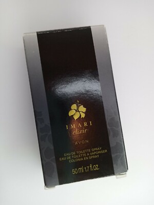 AVON IMARI ELIXIR EAU DE TOILETTE SPRAY 1.7 FL OZ NIB, Discontinued