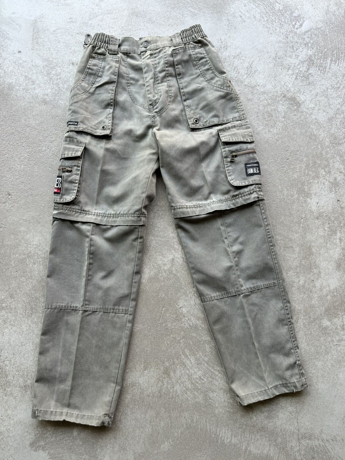 【2plan】Shaft vintage cargo pants Vintage Bomber 2in1 Cargo Pants Pocket | eBay
