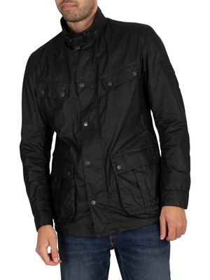 

Легкая мужская куртка Barbour International Duke, черная, Черный, MWX1468BK11