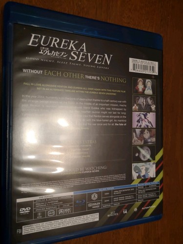 Eureka Seven: Good Night, Sleep Tight, Young Lovers (Blu-ray/DVD, 2014, 2-Disc