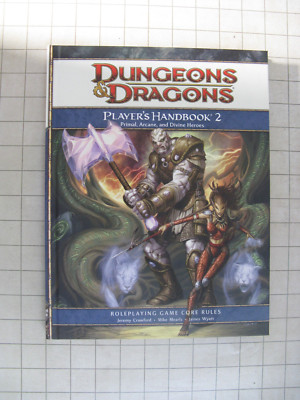 PLAYER'S HANDBOOK 2 D&D 4E Dungeons & Dragons WotC
