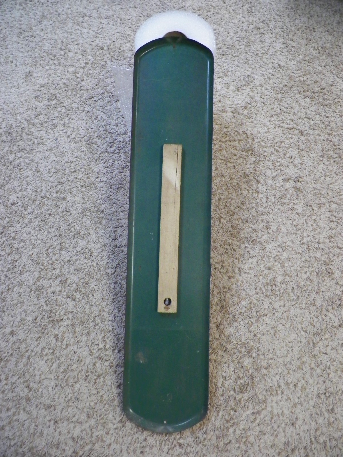 Vtg Geo. C. Christopher & Son Iron Works Thermometer Wichita, Ks. Steel Foundry