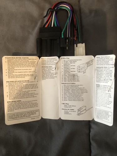 Scosche Stereo Connector General Motors GM 1973-1991 GM01 ~ FREE SHIPPING!!