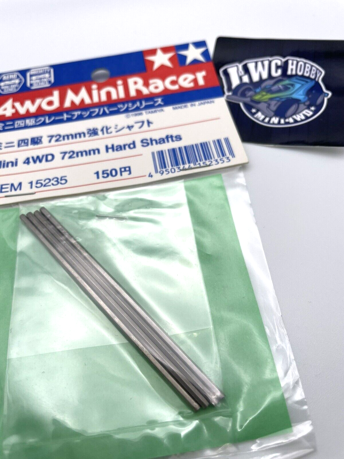 タミヤ ミニ四駆 72mm 強化シャフト 旧タグ 2 ミニ四駆 72mm強化シャフト