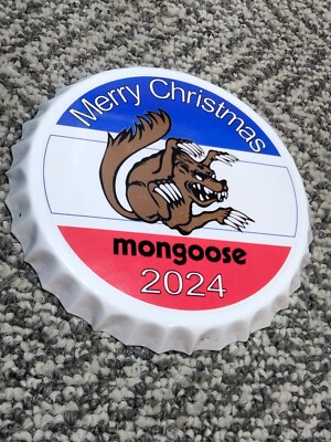 Christmas Ornaments Old School BmXmas Mongoose Bottle Cap