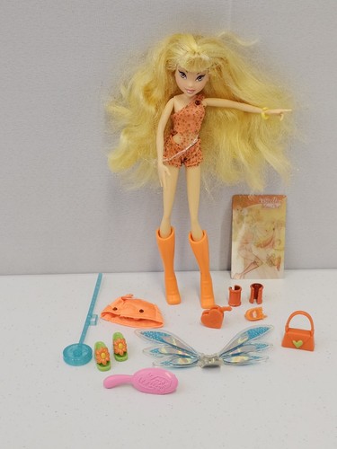 Mattel 2004 Winx Club Stella Figure Season 1 With Some Accessories Rare VHTF