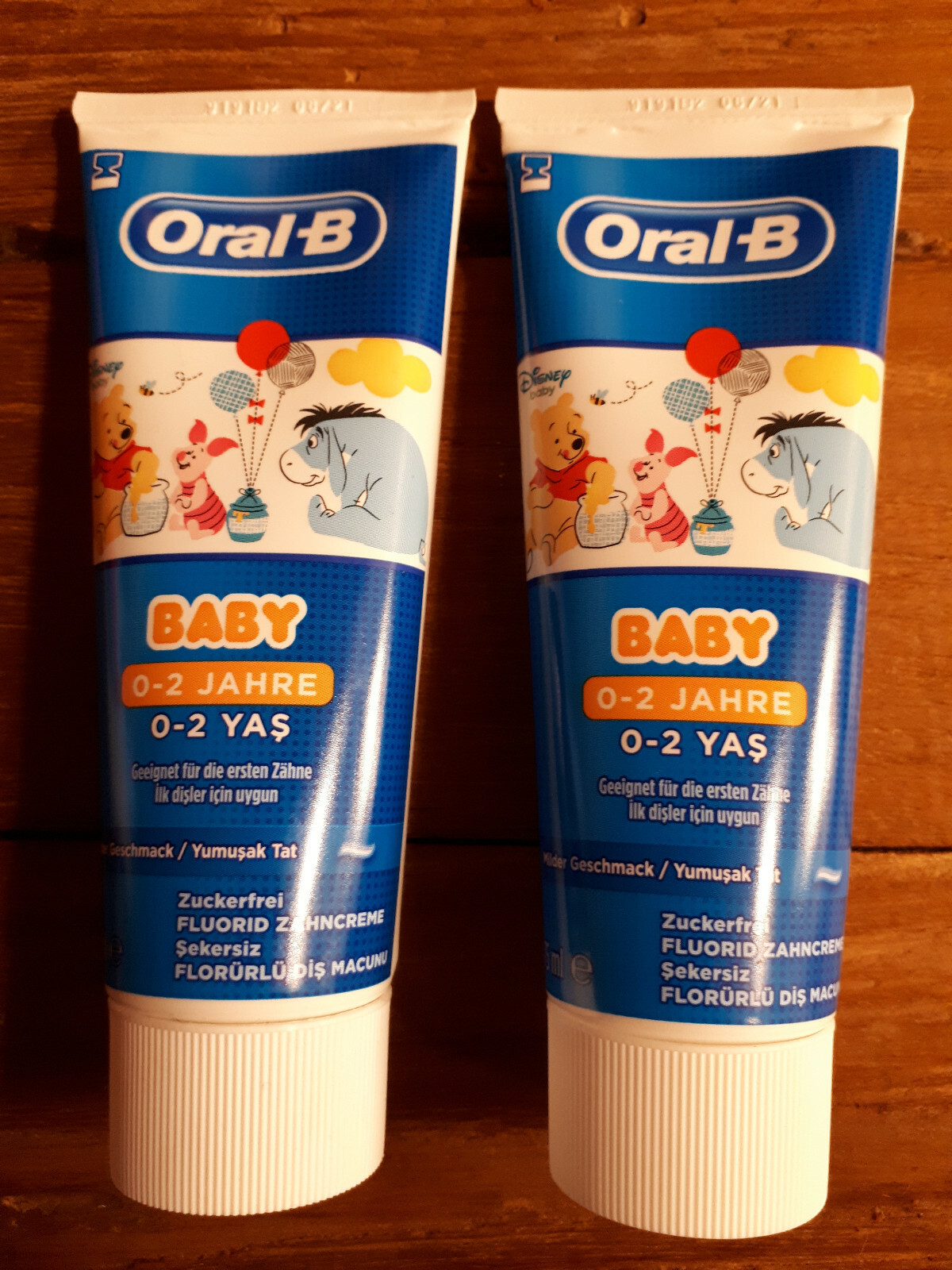 ORAL-B Baby Zahncreme 0-2 Jahre, 2 x 75 ml