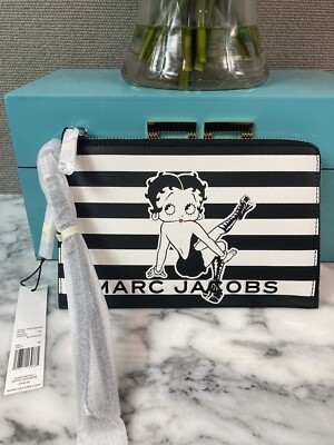 NWT Marc Jacobs Limited RARE Novelty Betty Boop Wristlet Wallet - $150 Retail