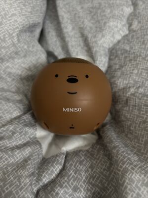 Miniso We Bare Bears Bluetooth Speaker Wireless Speaker (Grizzly)