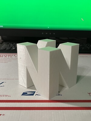 N64 3.5  Logo Decoration 3D Printed Nintendo 64 Logo Shelf Display Ornament