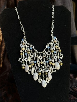 Premier Designs GRAND CANYON BIB Statement Necklace 36-40 inches