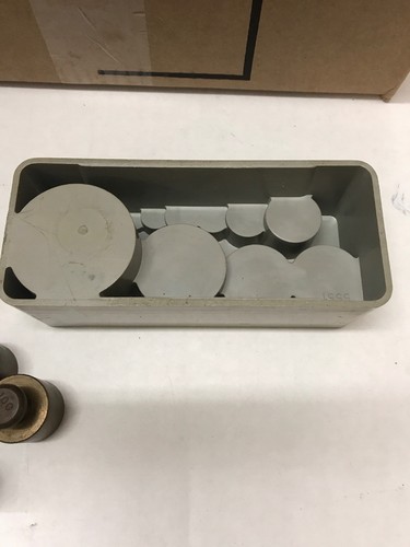 Vintage Welch Scientific Gram Weight Set In Case, 2 g to 500 g