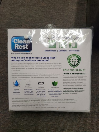 Clean Rest Hotel King Mattress Protector