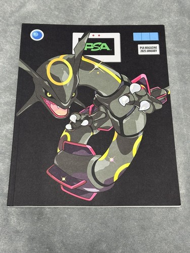 PSA Magazine January 2025 Shiny Rayquaza Short Print SP PSA Magazine January 2025 Shiny Rayquaza Short Print SP