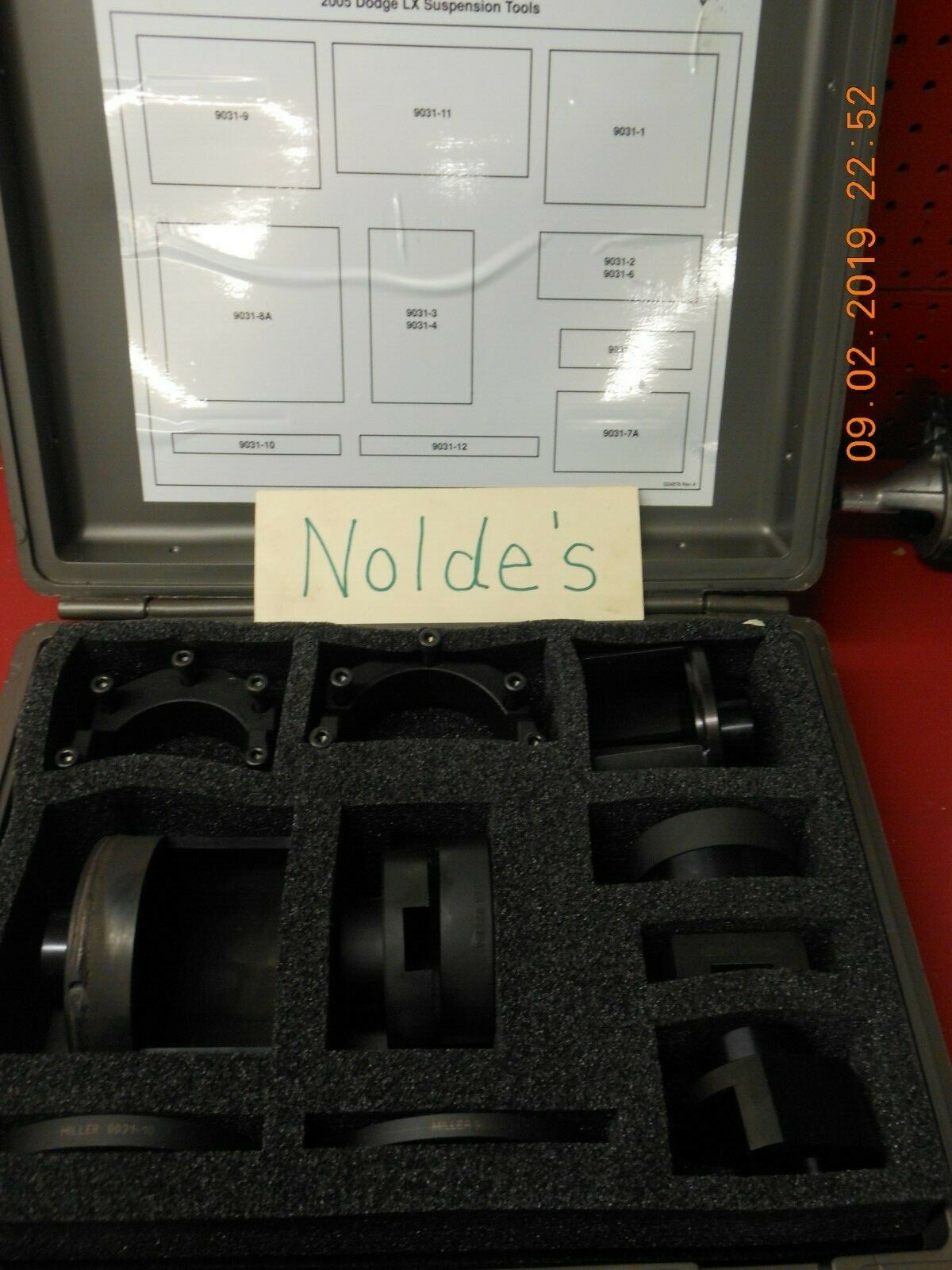 Miller Tool 2005 Dodge Lx Susp And Axle Tools 9518 Box 2 Of 5 (dn6208