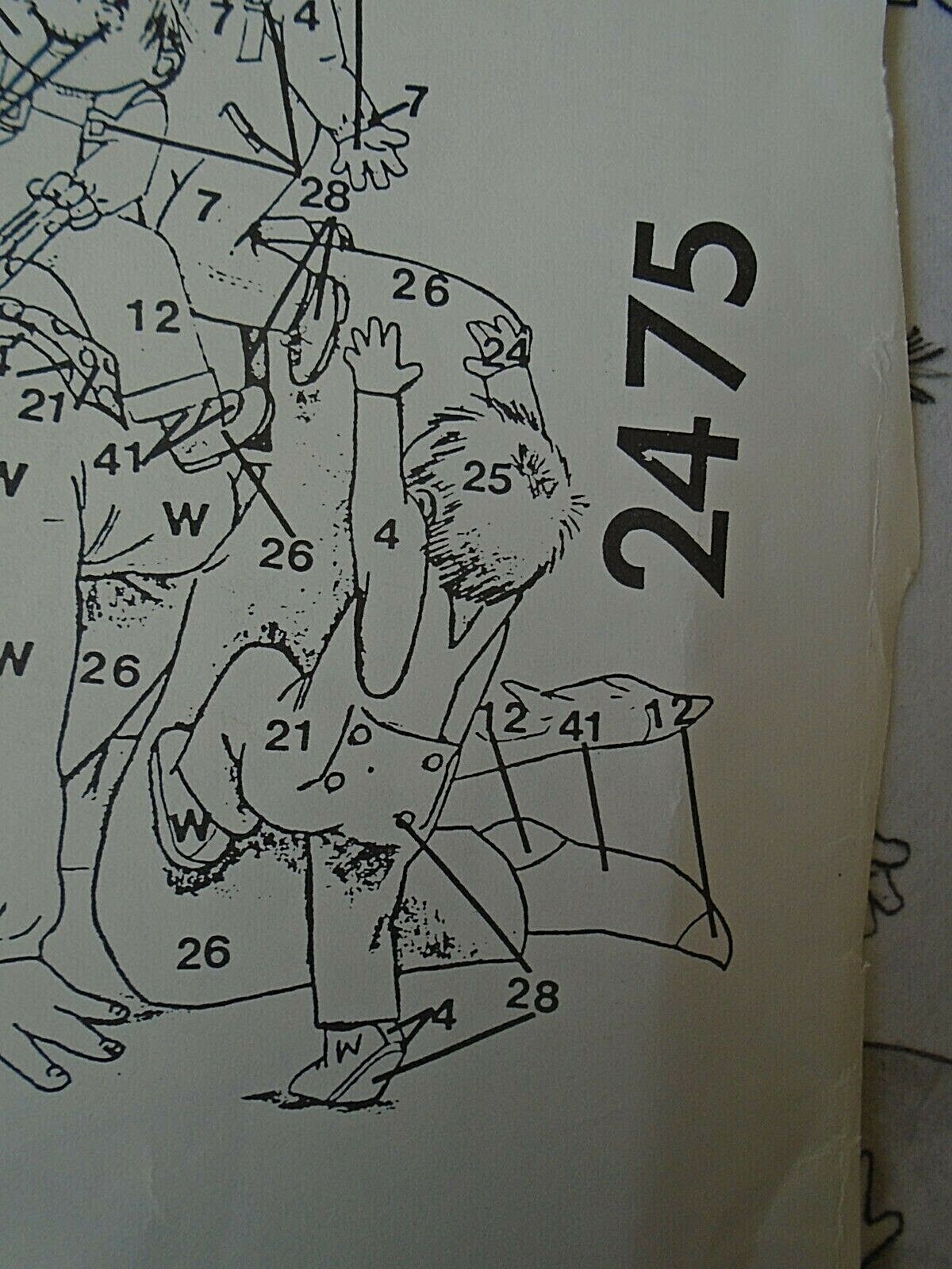 VINTAGE TRI-CHEM CHART 2475 FATHER'S DAY SAMPLER