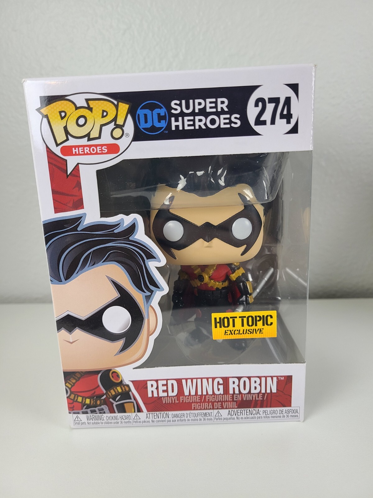 Funko Pop! Vinyl: DC Comics - Red Wing Robin - Hot Topic (HT