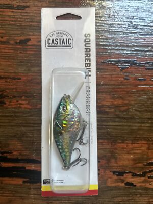 Castaic SquareBill CrankBait CS2.5-AShad     2.5 Inches 3-5 Ft Swim Depth