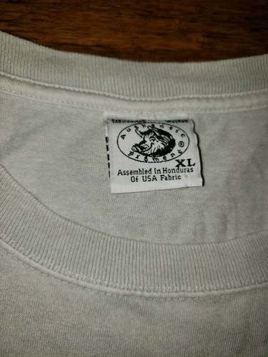 Vtg Gretsch Filter'tron Tee Shirt X-Large 2 sided rare original pickups