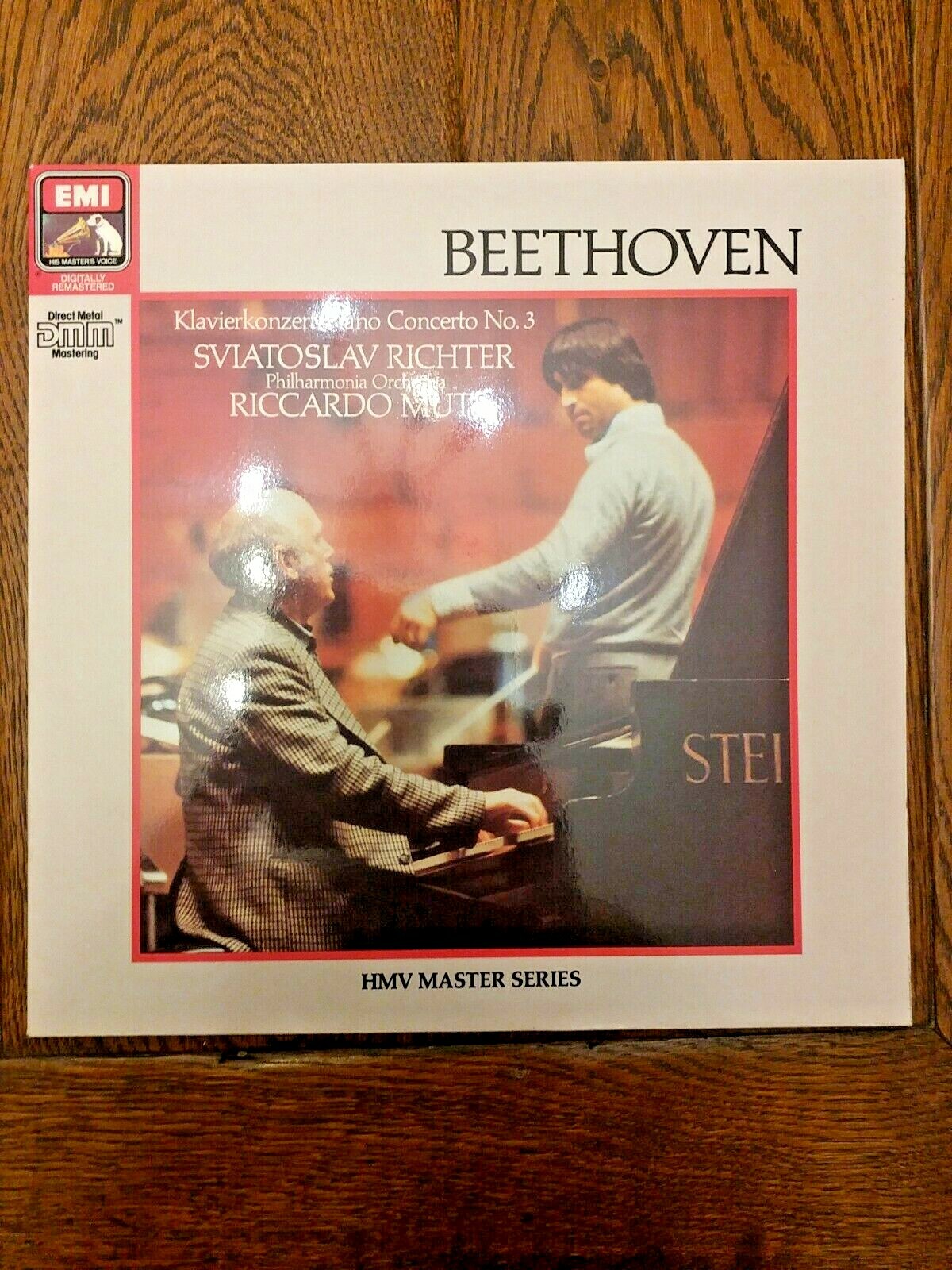 独LP Sviatoslav Richter, Riccardo Muti Beethoven, Klavierkonzert / Piano Concerto No. 3 2902961 EMI /00260 Sviatoslav Richter, Riccardo Muti – Beethoven: Piano