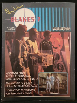 Terry Nation's Blakes 7 UK Science Fiction TV Show Magazine 16 January 1981