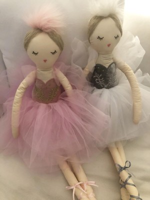 Mon Ami Swan Princess Ballerina Doll - 22", Soft Elegant Plush Doll for Littl...