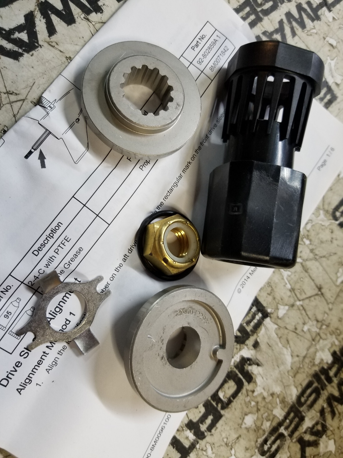 Mercury Mercruiser 835257K12 FLO-TORQ HUB KIT - Picture 1 of 4