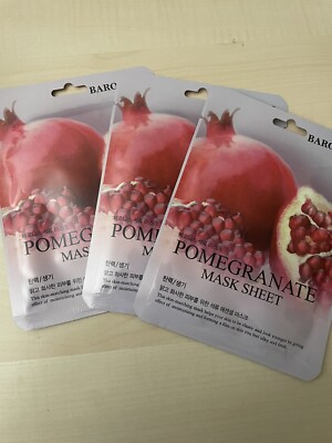 New Baroness POMEGRANATE MASK 3 sheet