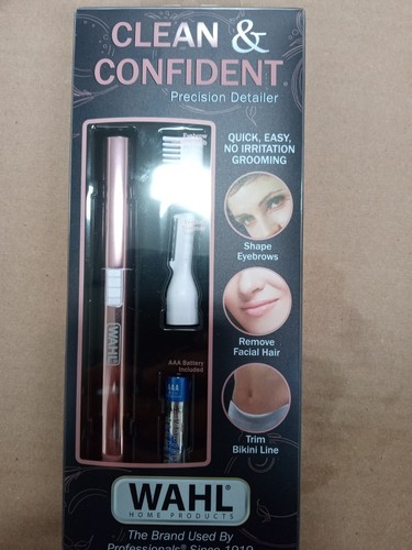 Rose Gold Bikini Line Razor Trimmer Facial Hair & Eyebrows by Wahl