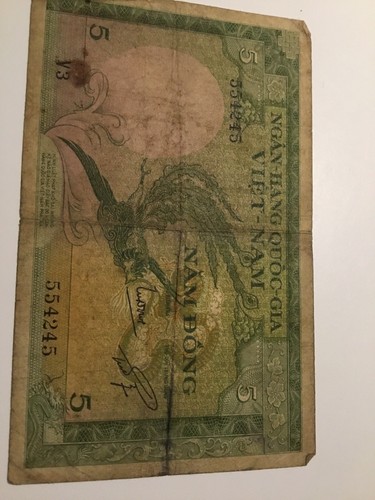 Vietnamese Vietnam Bank Note