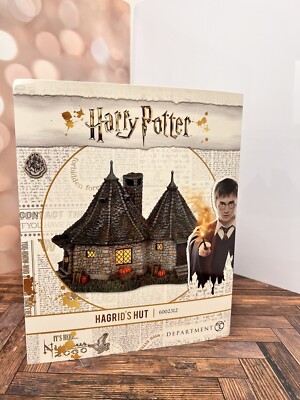 NEW Department 56 Harry Potter Village Hagrid's Hut Building 6002312