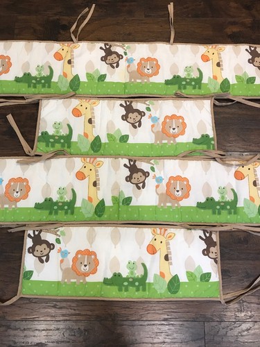 Carter’s Child Of Mine Jungle Crib Bumper