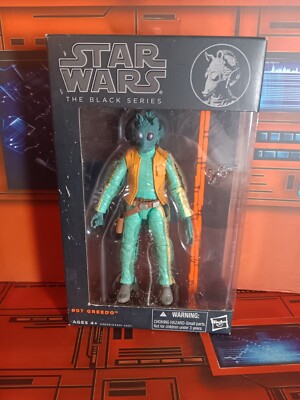 Star Wars Black Series 6'' Greedo #07 Figure Orange Line Hasbro 2013 NEW