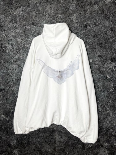 Yeezy Gap Engineered Balenciaga Dova Hoodie Oversized White