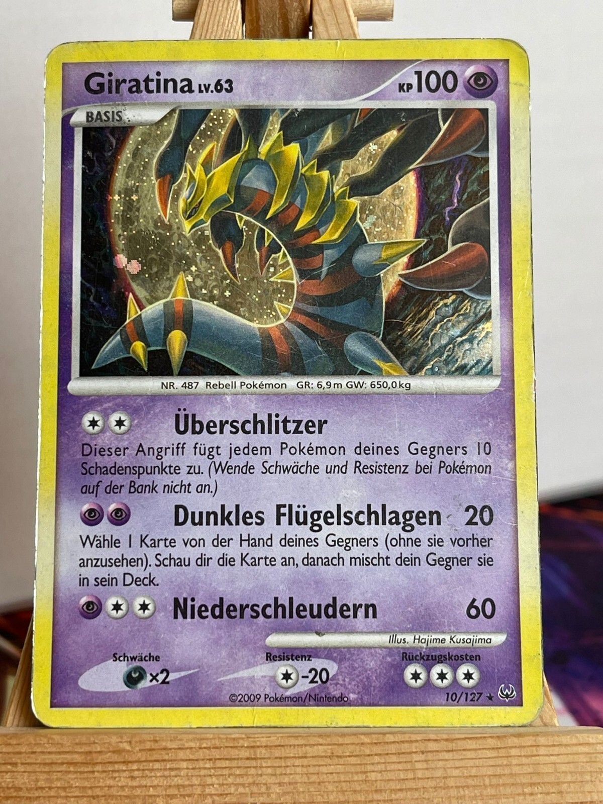 Giratina Lv.63 10/127 Holo Platinum Deutsch Poor Pokemon | eBay