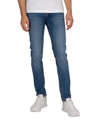 

Мужские зауженные джинсы Glenn Original 031 Jack - Jones, синие, Синий, GLENN-031