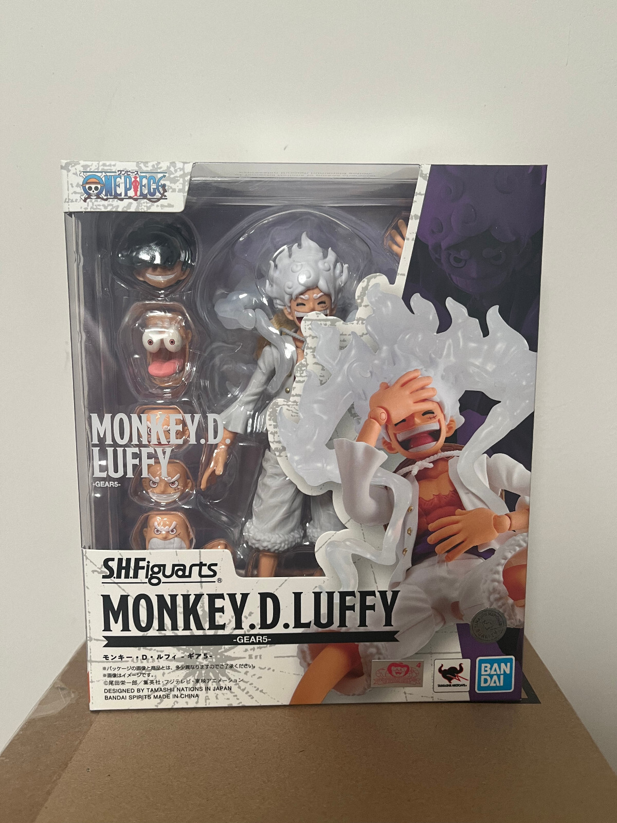 Bandai S.H.Figuarts One Piece Monkey D. Luffy Gear5 Action