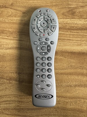 Jensen JR400 Universal 4-Device Remote Control, Silver - OEM Original