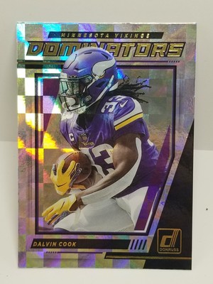2021 Donruss Dalvin Cook Dominators No. D-38 Minnesota Vikings