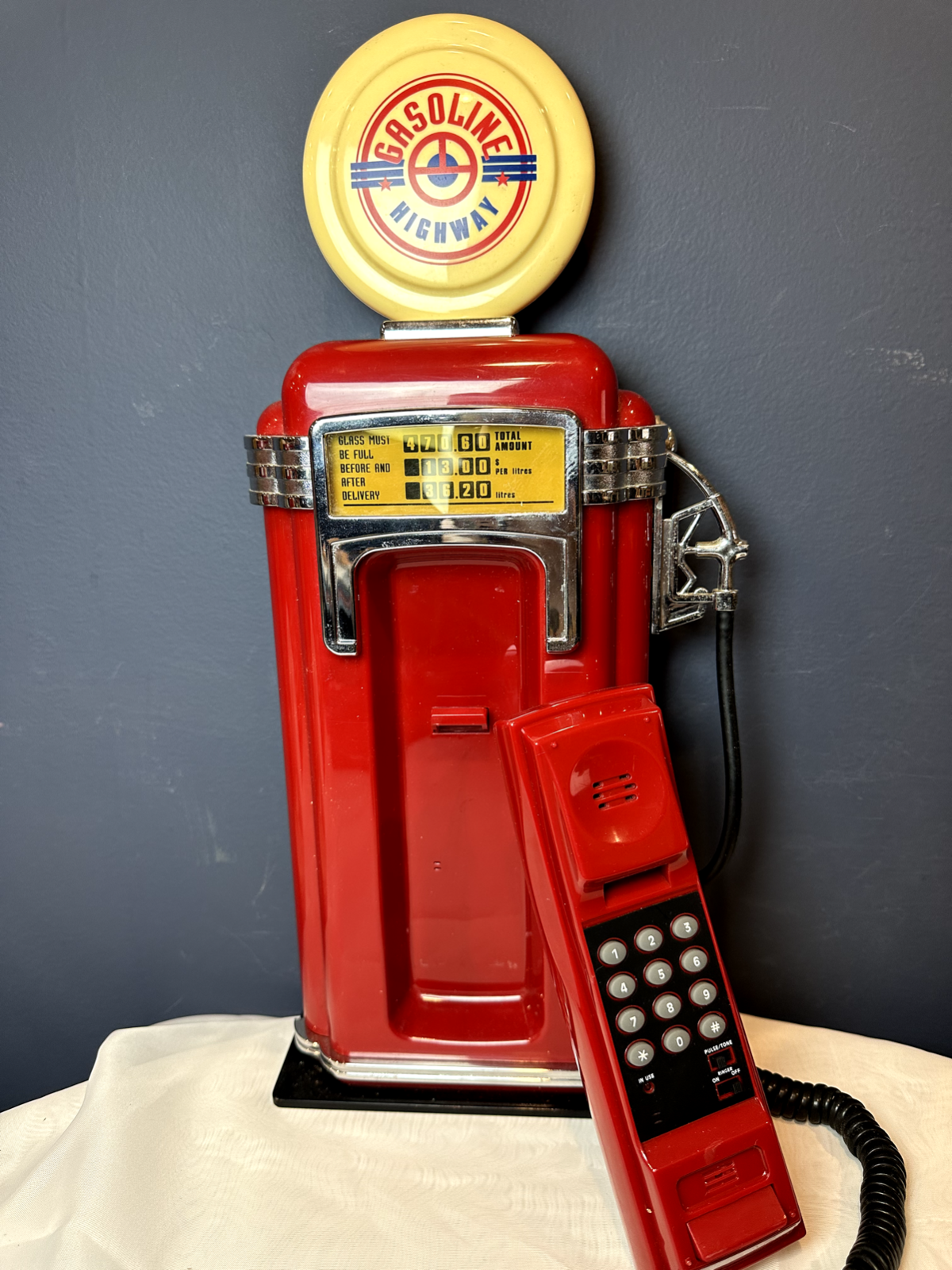 50'S GASOLINE PUMP PHONE テレフォン アンティーク $_57.PNG?set_id=880000500F