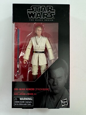 Star Wars Black Series Obi-Wan Kenobi (Padawan) 6'' Action Figure #85 New Sealed