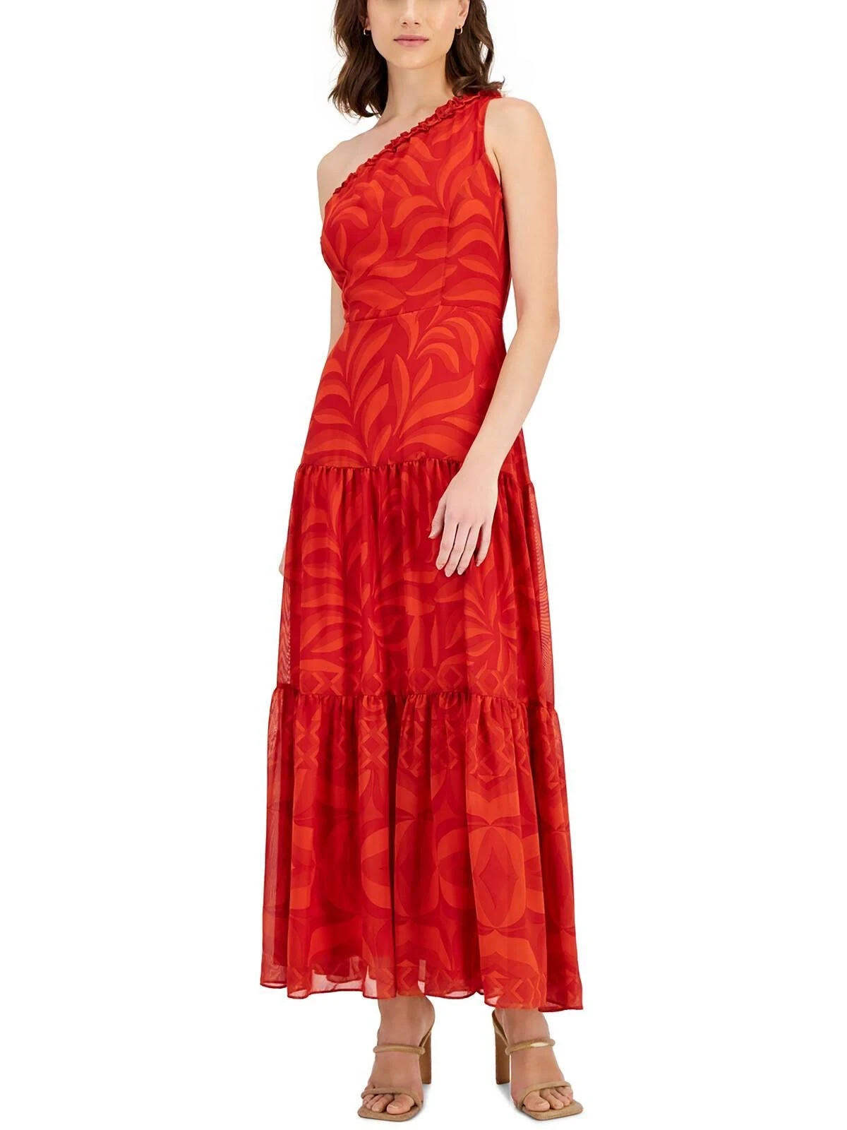 long red wool dress coat with ruffle details 2052 long red wool dress coat with ruffle details 2052