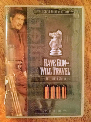 Have Gun Will Travel The Fourth Season Vol. 1 DVD 3-Disk Set Western TV CBS NEW